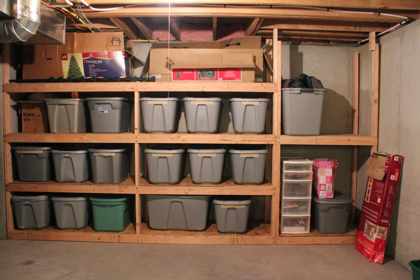 6 Innovative Basement Storage Ideas Waterbury, CT - Budget Dry